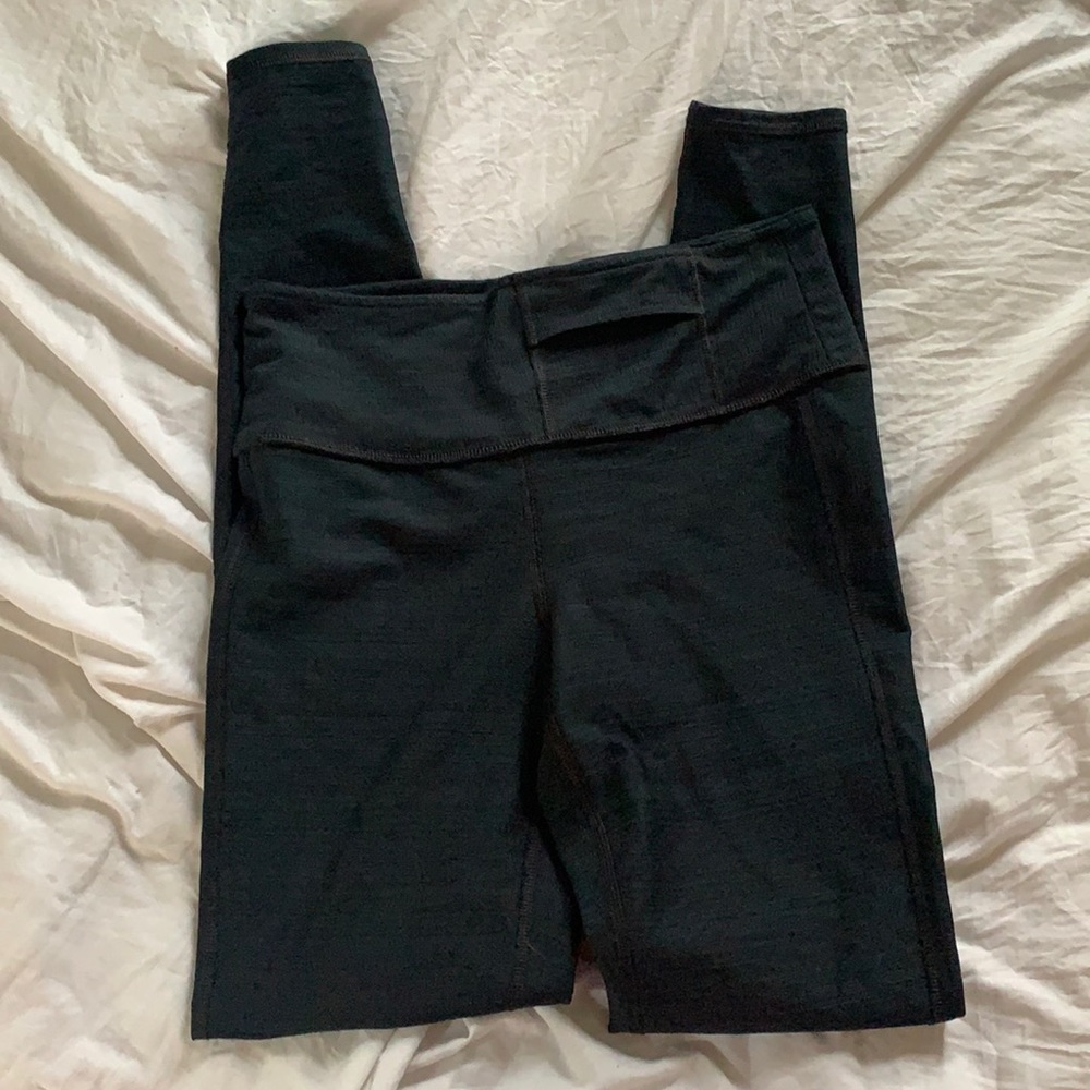 dark green Athleta leggings